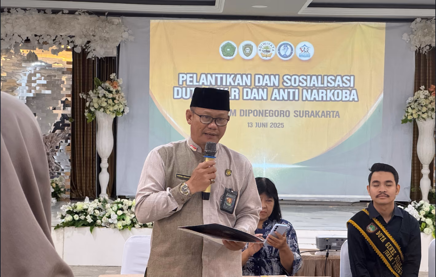 Pelantikan dan Sosialisasi Duta PIK-R serta Anti Narkoba di SMP Islam Diponegoro Surakarta